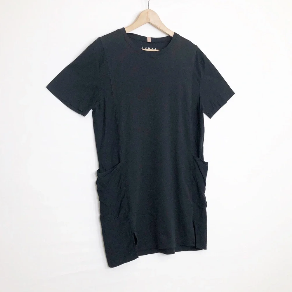 Lunya Black mini dress